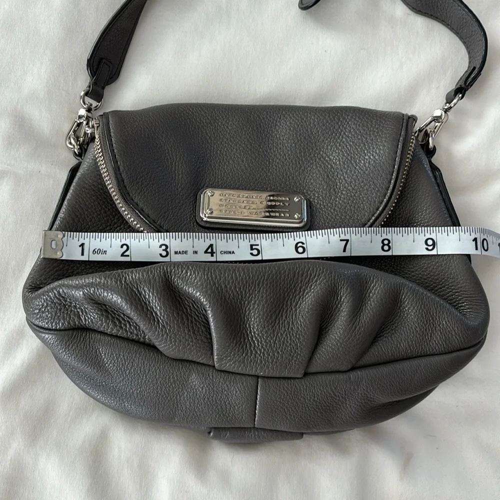 Marc By Marc Jacobs Leather Cross Body Bag Silver - Picture 10 of 16